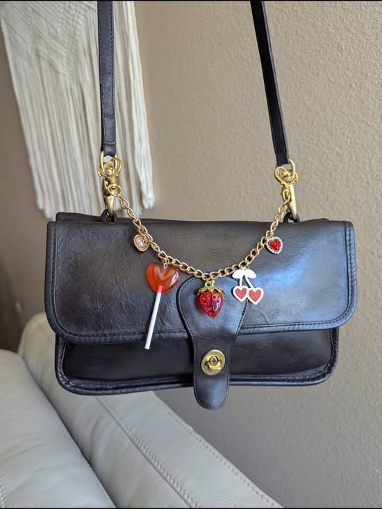 Coach Handbags - vintage 60's Coach Double Sided Satchel / Twin Clutch